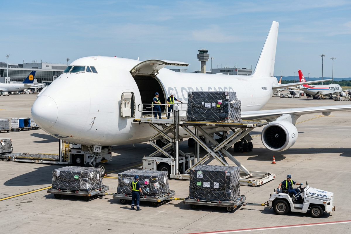 1. Vận Chuyển Hàng Không Tuyến Mỹ - Nhật - Hàn (Air Freight)